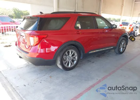 2021 Ford Explorer Xlt из США, поврежденный, VIN 1FMSK7DH3MGC16932